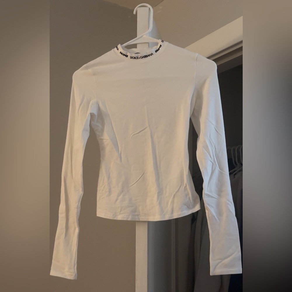 Dolce & Gabbana X Skims White Long Sleeve